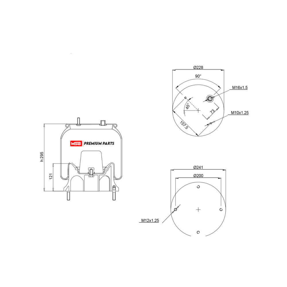 MSB    544154-CP5 Air Spring