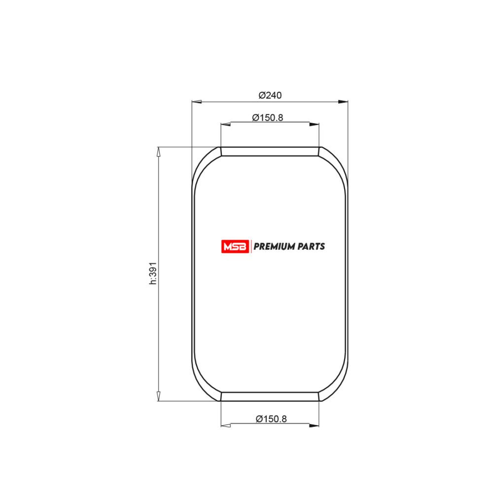MSB 132325 Air Spring