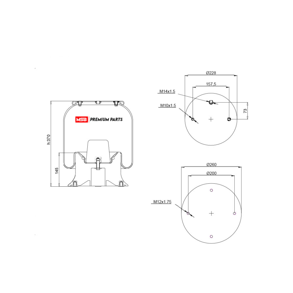 MSB    544156-CP17 Air Spring