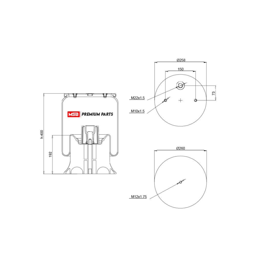 MSB    544157-CP6 Air Spring