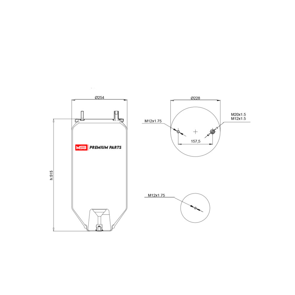 MSB    544159-S5 Air Spring