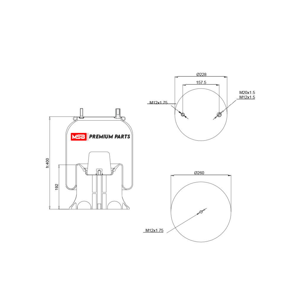 MSB    544159-CP9 Air Spring