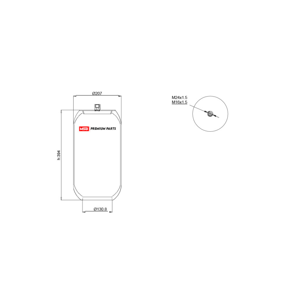 MSB       544644-S2 Air Spring