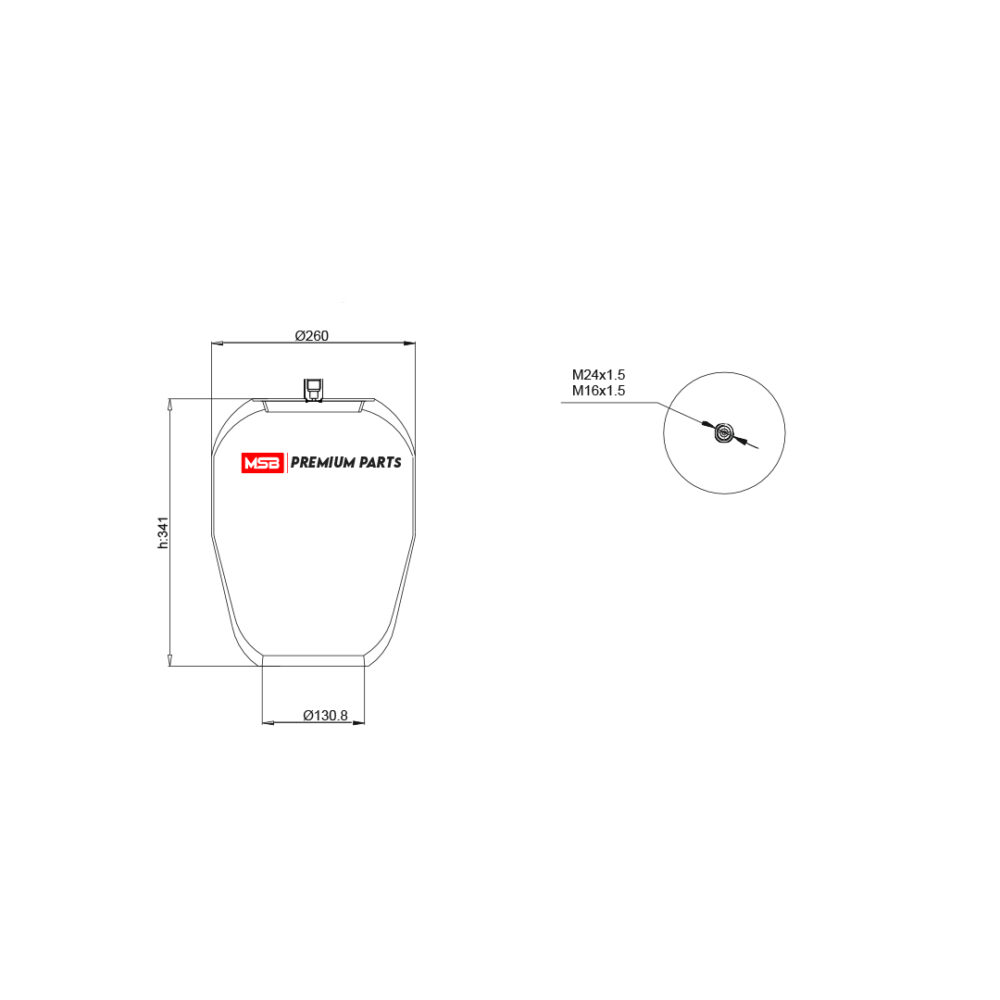 MSB      544759-S21 Air Spring