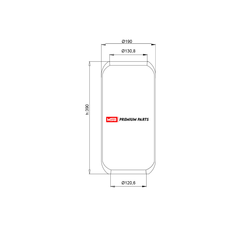 MSB 541277 Air Spring