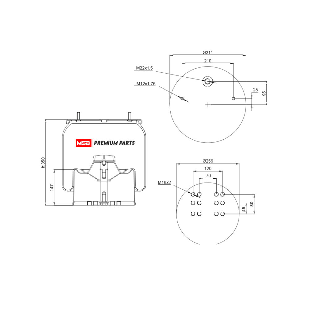 MSB       544881-C2 Air Spring