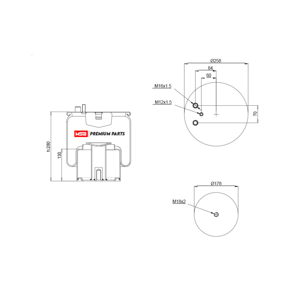 MSB       544882-C5 Air Spring