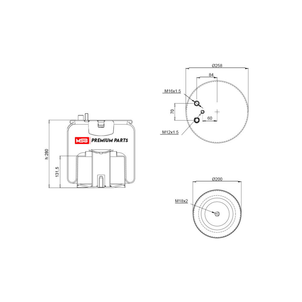 MSB       544884-C7 Air Spring