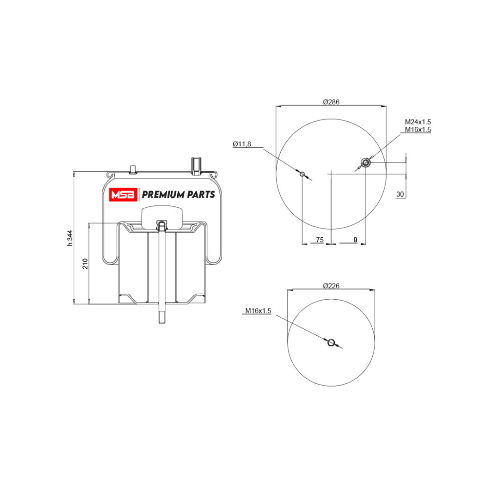 MSB       544911-C4 Air Spring