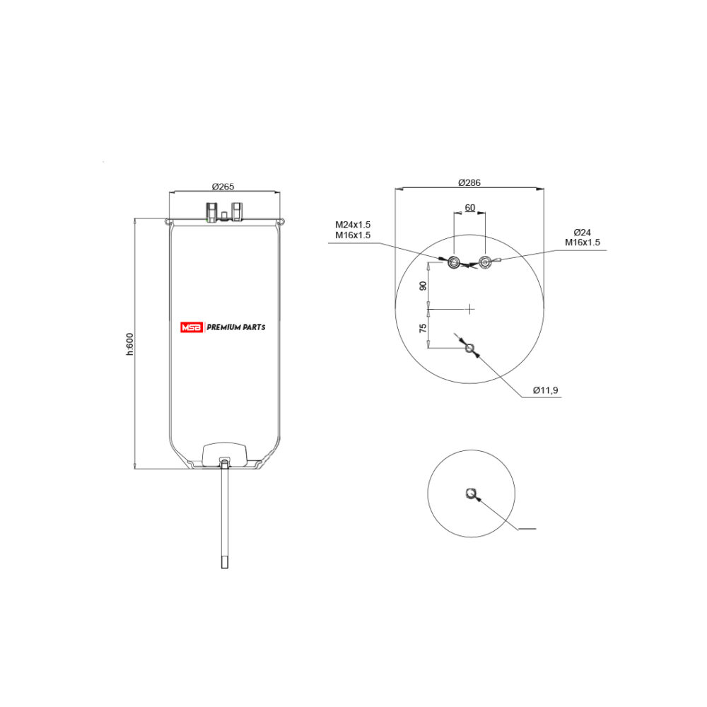 MSB       544912-S8 Air Spring