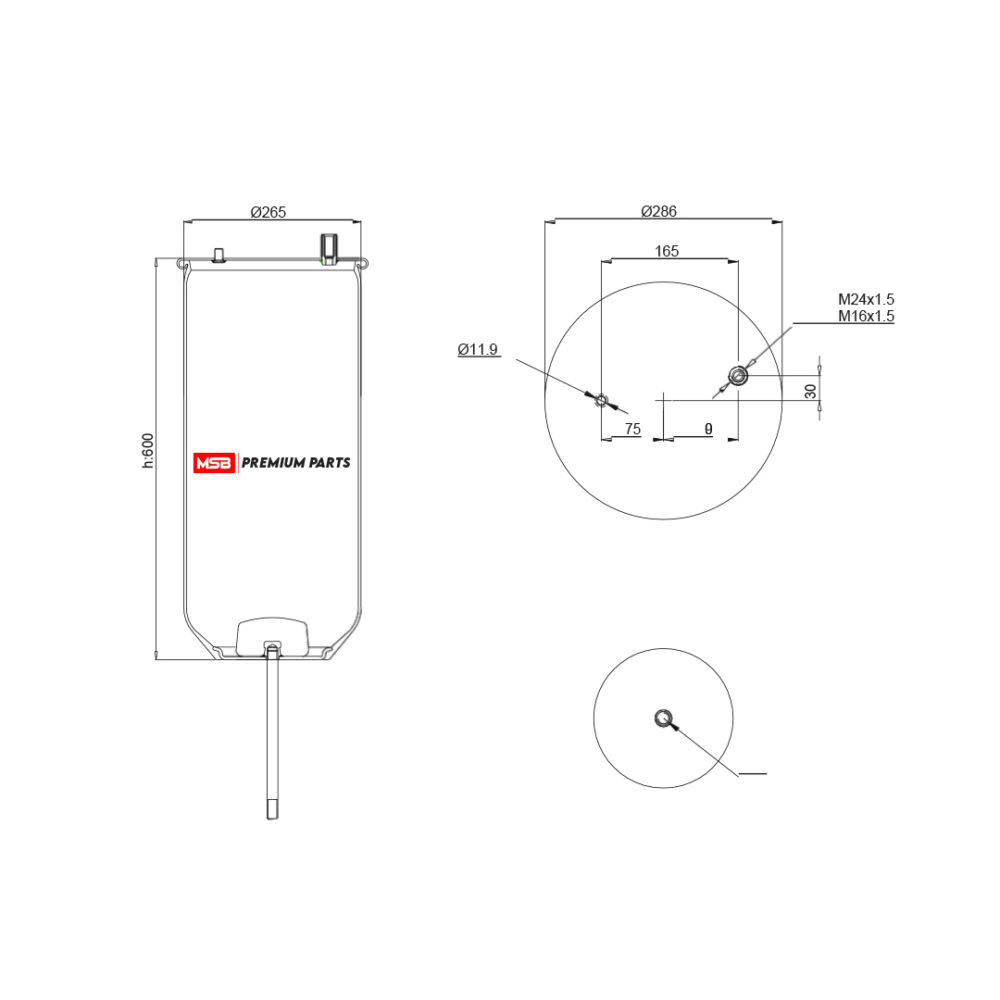 MSB       544912-C7 Air Spring