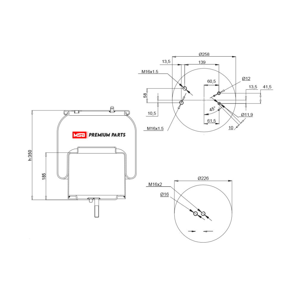 MSB         544933-C Air Spring