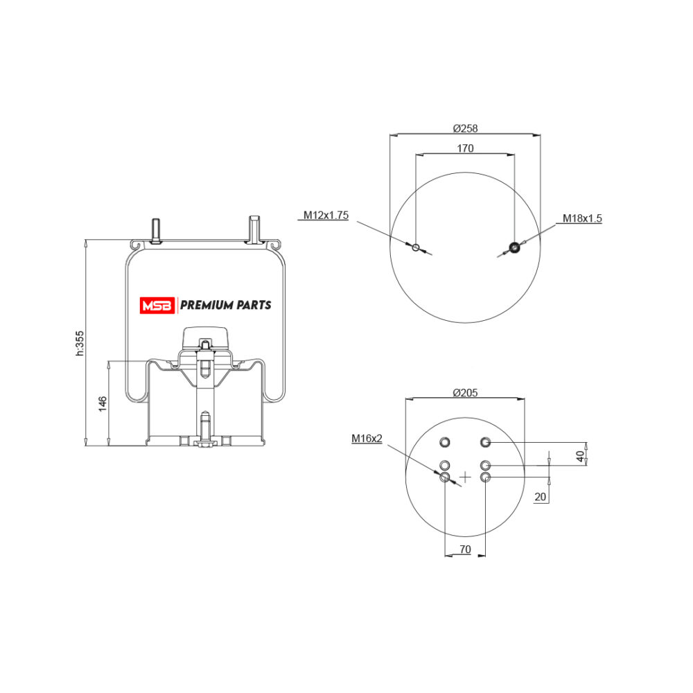 MSB         544940-C2 Air Spring