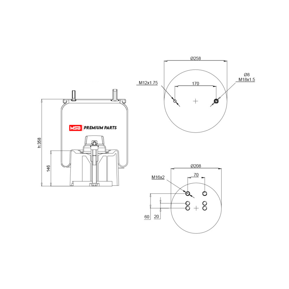 MSB         544940-CP2 Air Spring