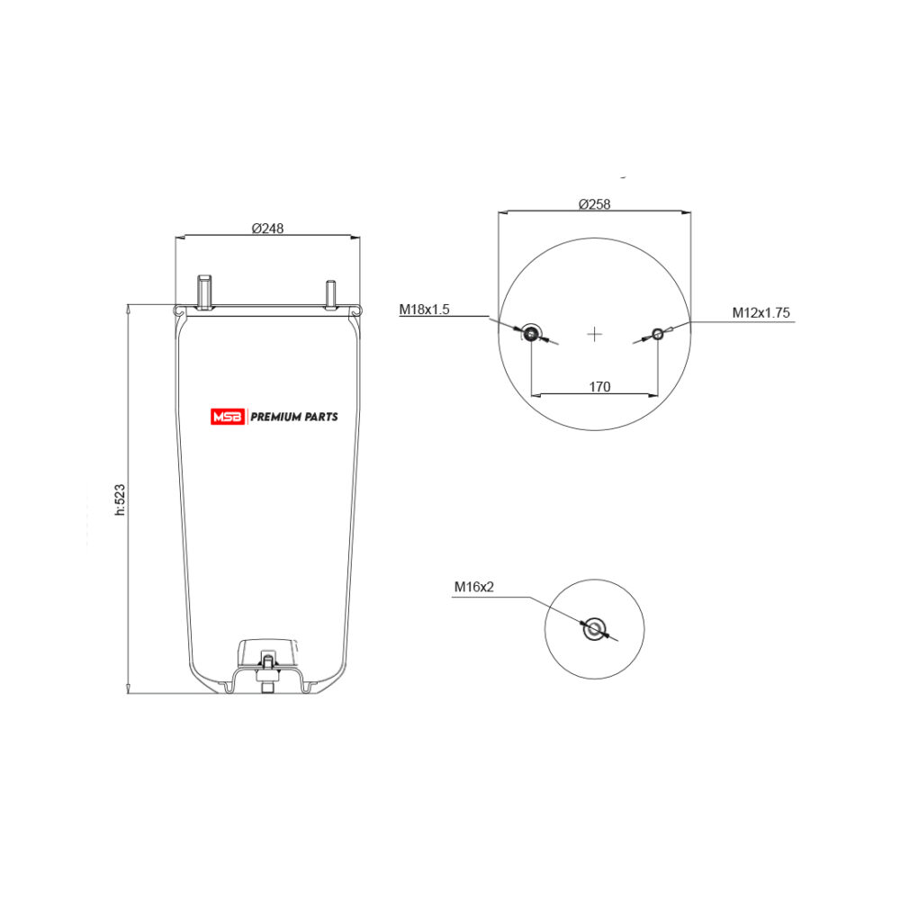 MSB         544941-S2 Air Spring