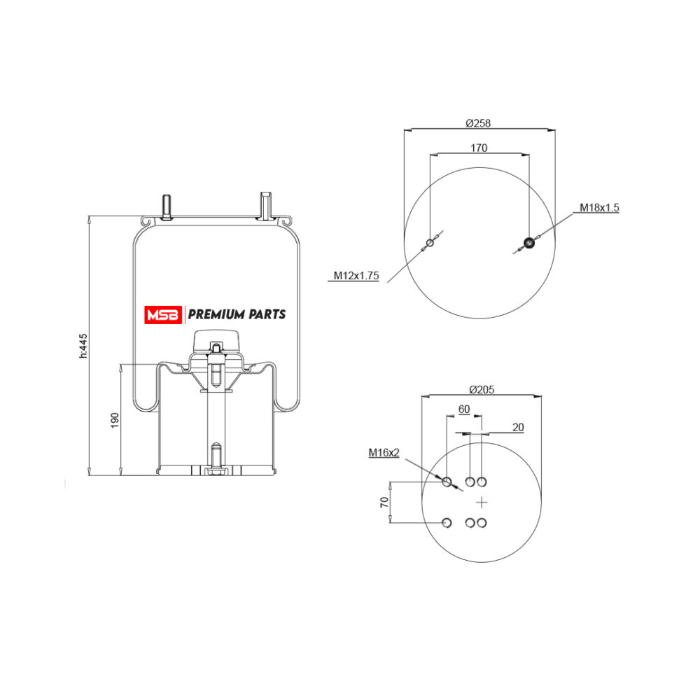 MSB         544941-C2 Air Spring