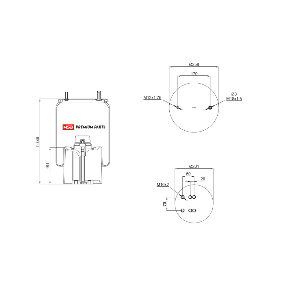MSB         544941-CP2 Air Spring