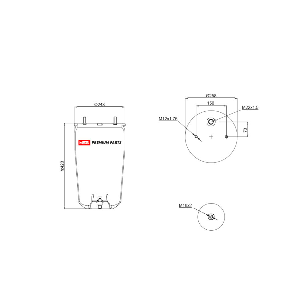 MSB         544961-C2 Air Spring