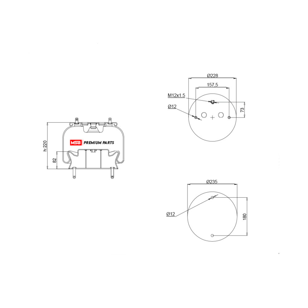 MSB        546198-C Air Spring