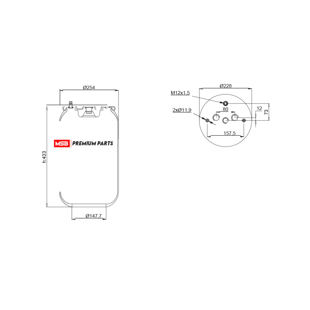 MSB        546199-S Air Spring
