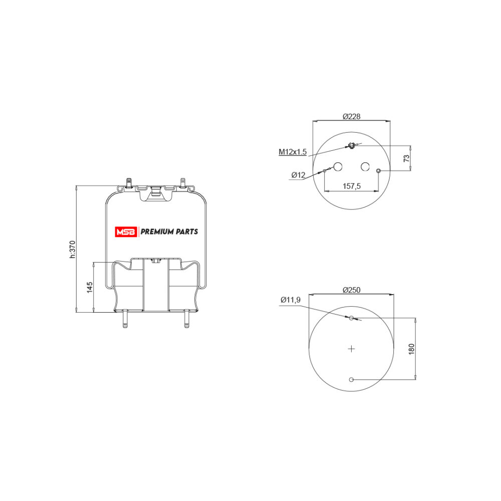 MSB        546199-C Air Spring