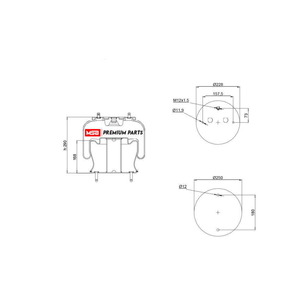 MSB        546200-C Air Spring