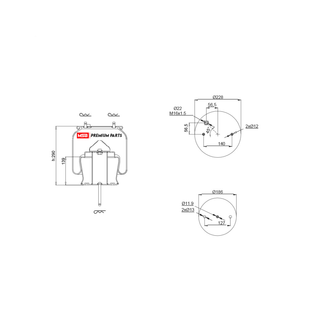 MSB        541240-C Air Spring