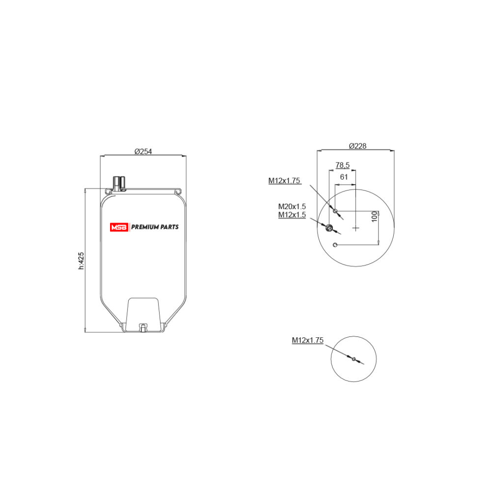 MSB        541247-S Air Spring