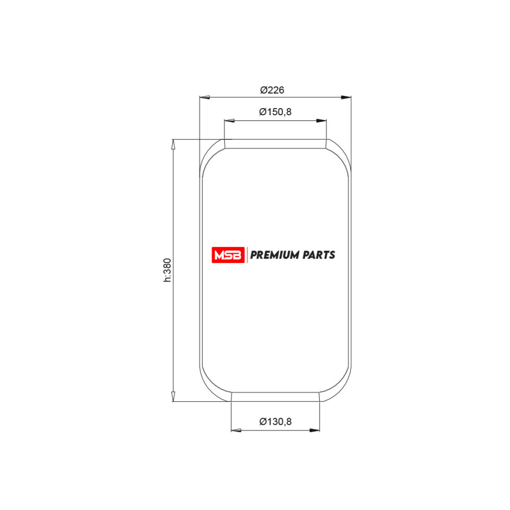 MSB   547054 Air Spring