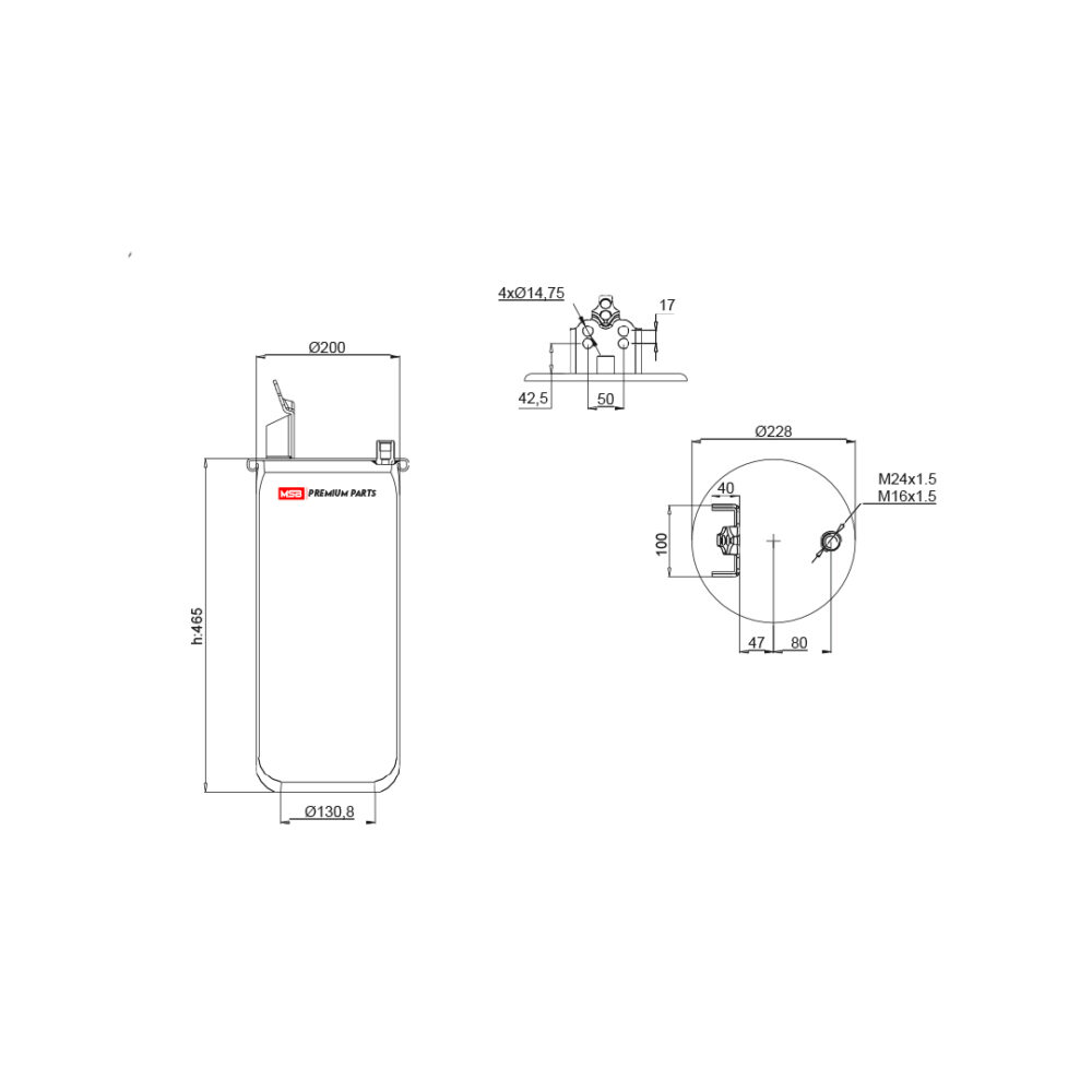 MSB        546416-S Air Spring