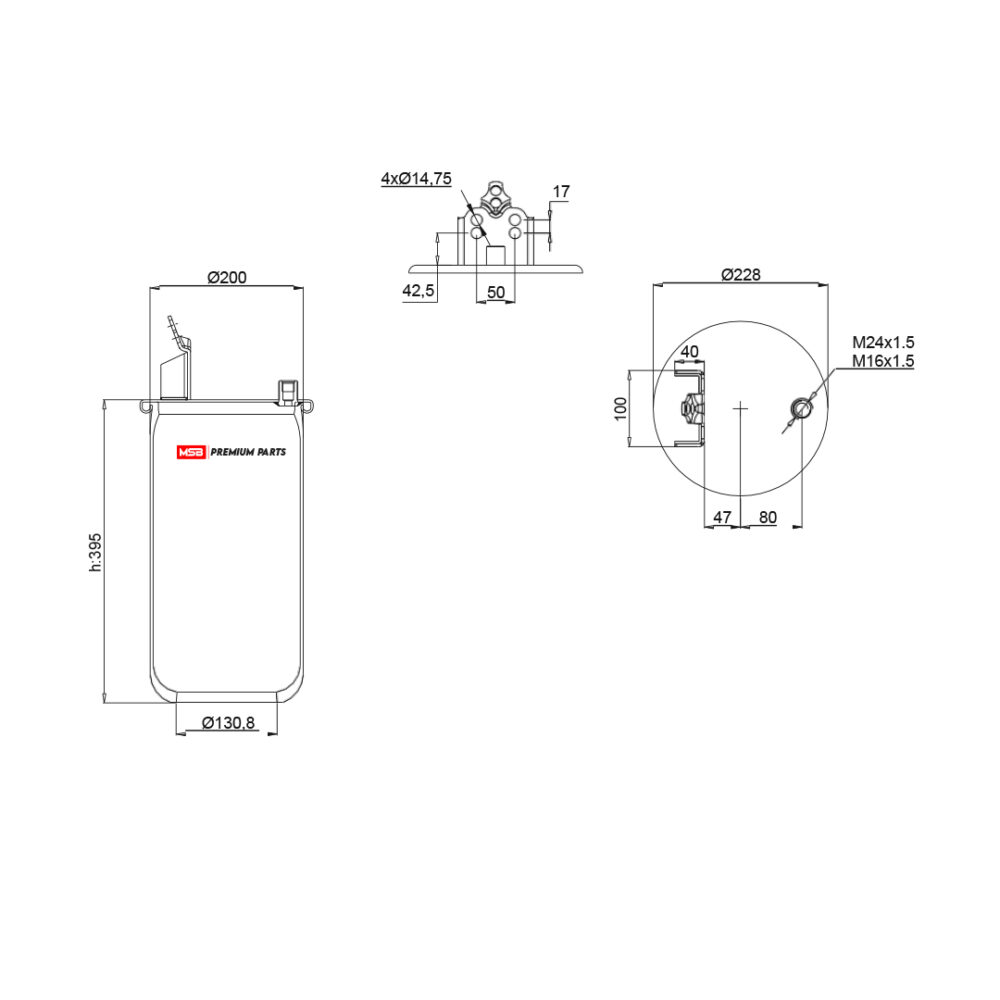 MSB        546418-S Air Spring