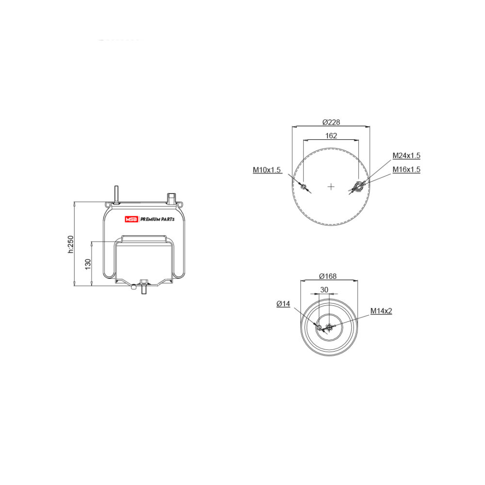 MSB       544571-C1 Air Spring
