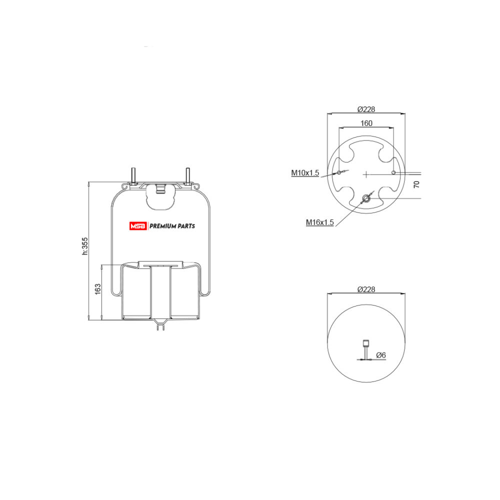 MSB 546760-C1 Air Spring