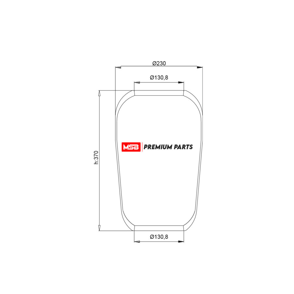 MSB 547075 Air Spring
