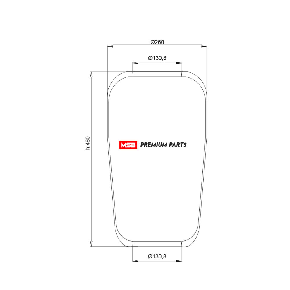 MSB 54716 Air Spring