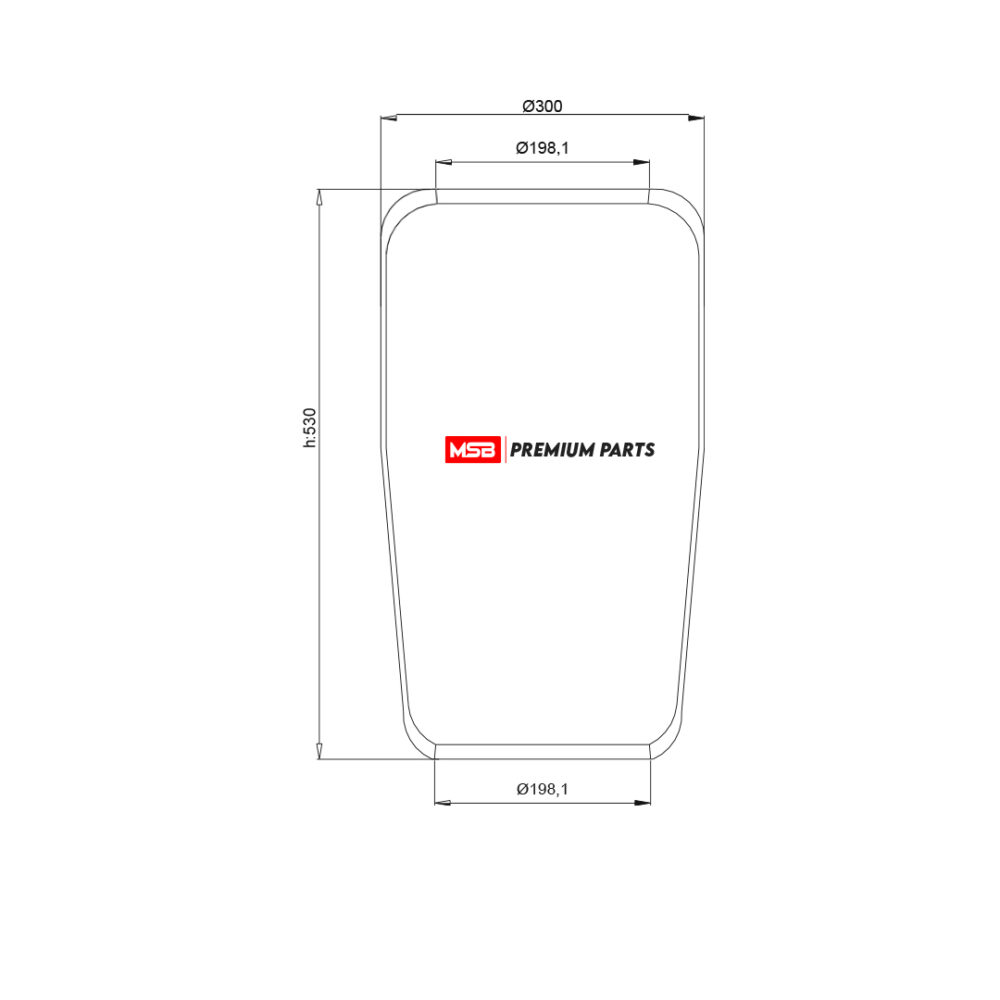 MSB 54719 Air Spring