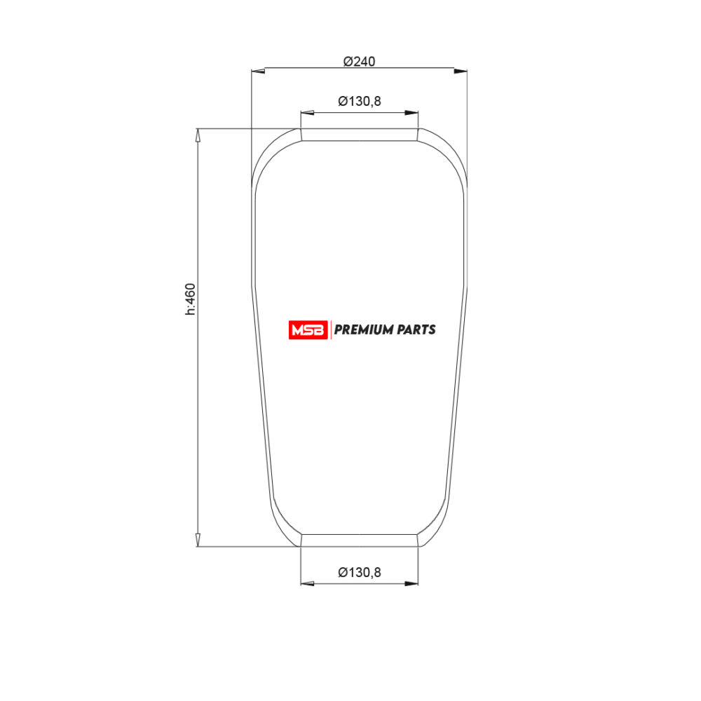 MSB 54720 Air Spring