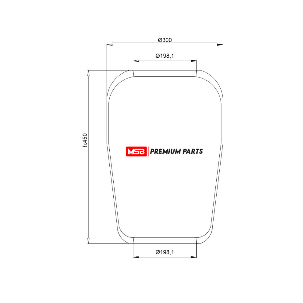 MSB 54727 Air Spring