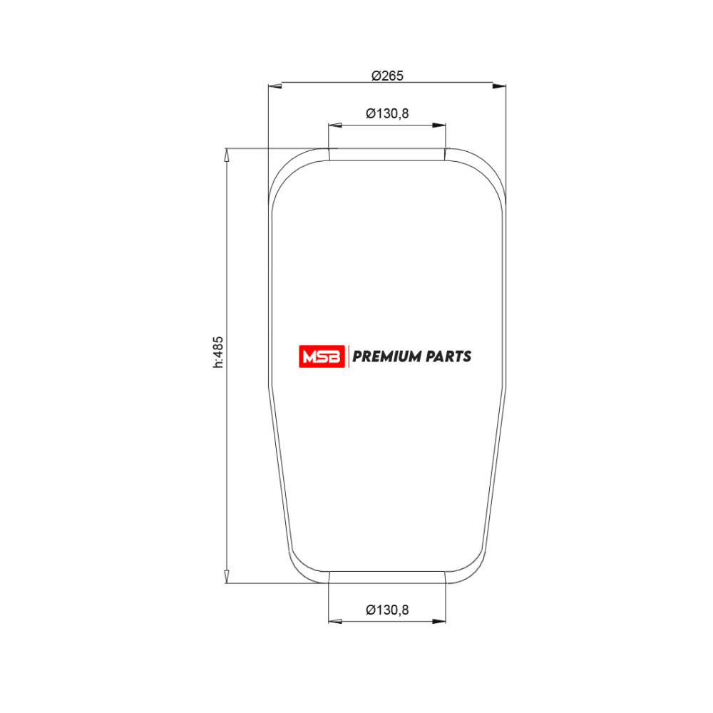 MSB 54737 Air Spring