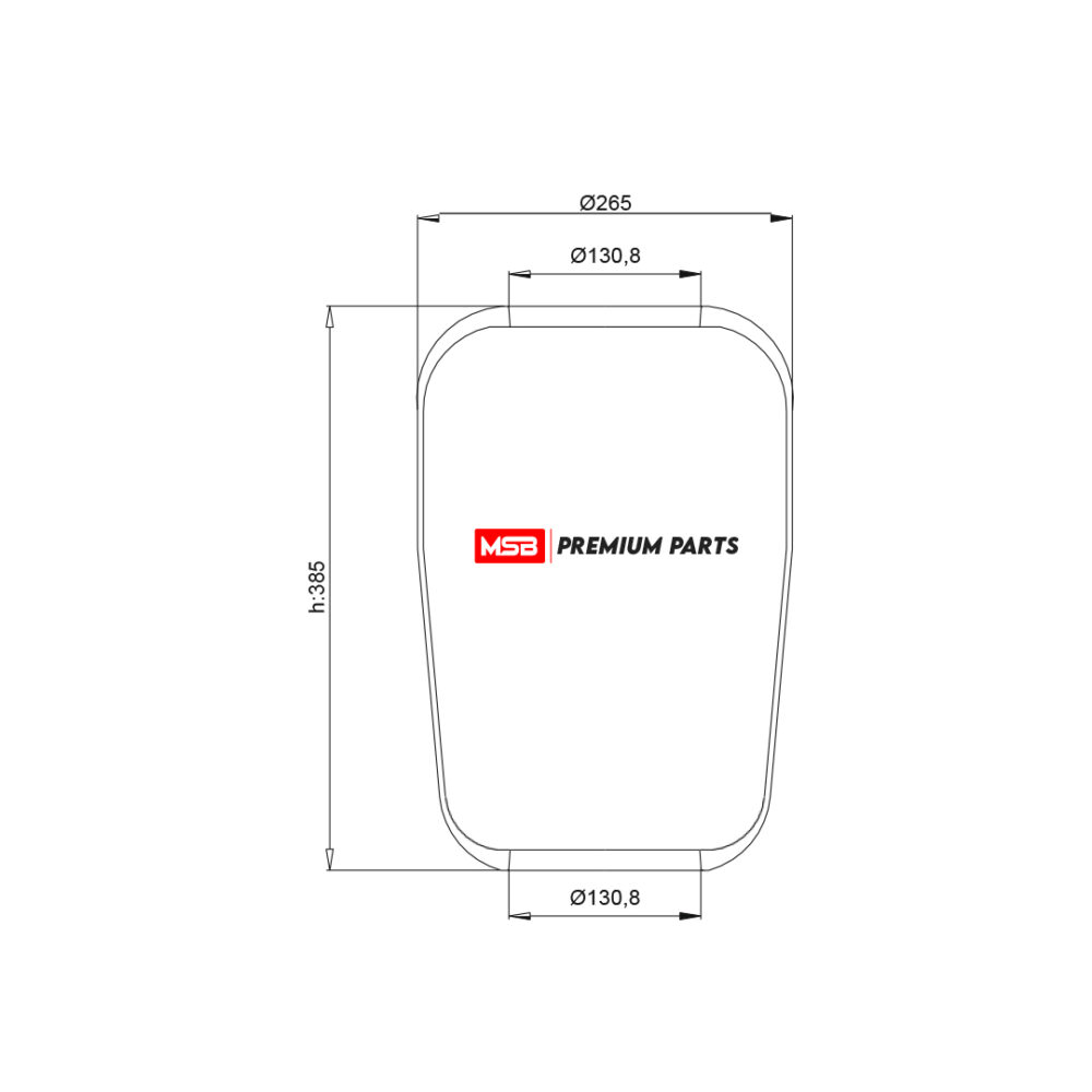 MSB 54757 Air Spring