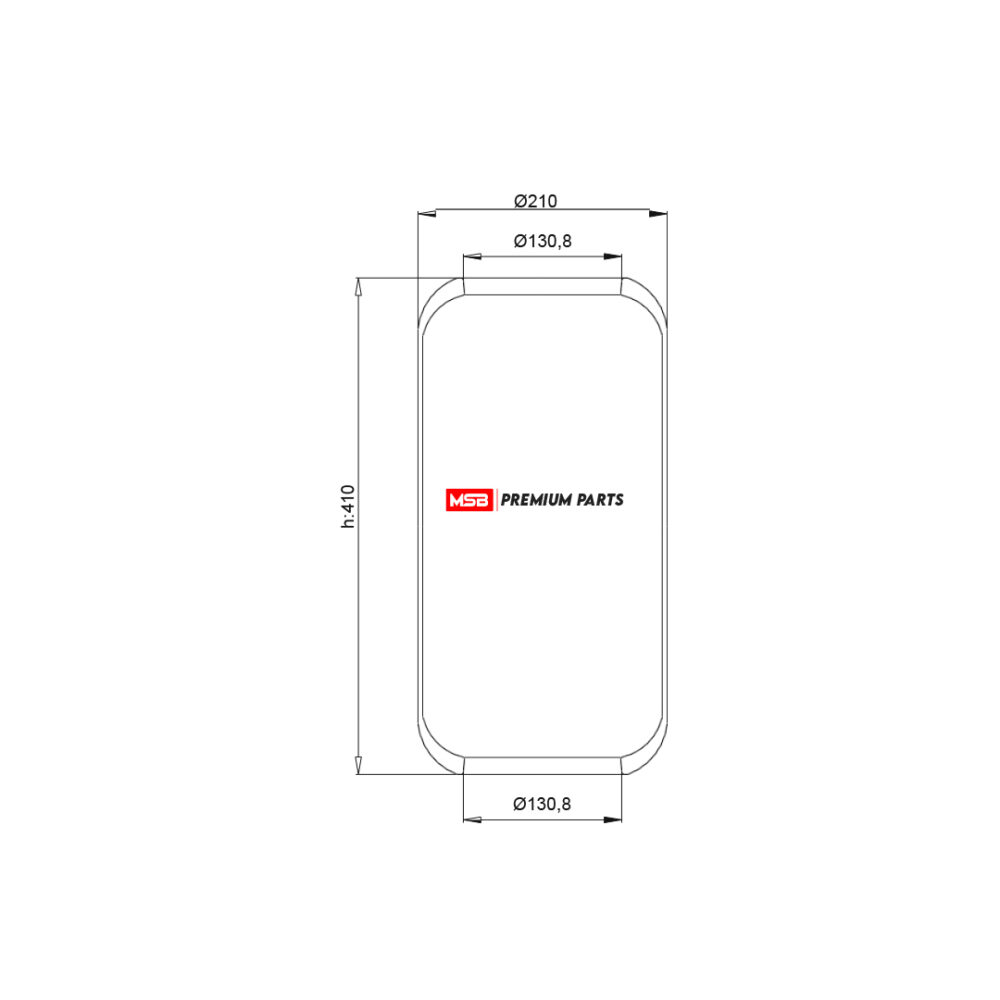 MSB 54782 Air Spring
