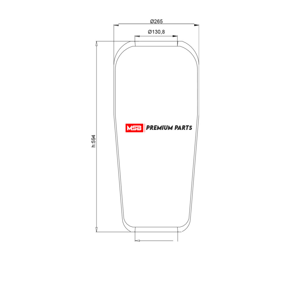 MSB 54838 Air Spring