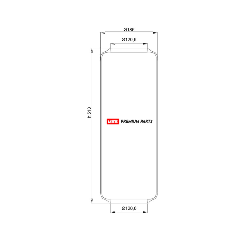 MSB 54896 Air Spring