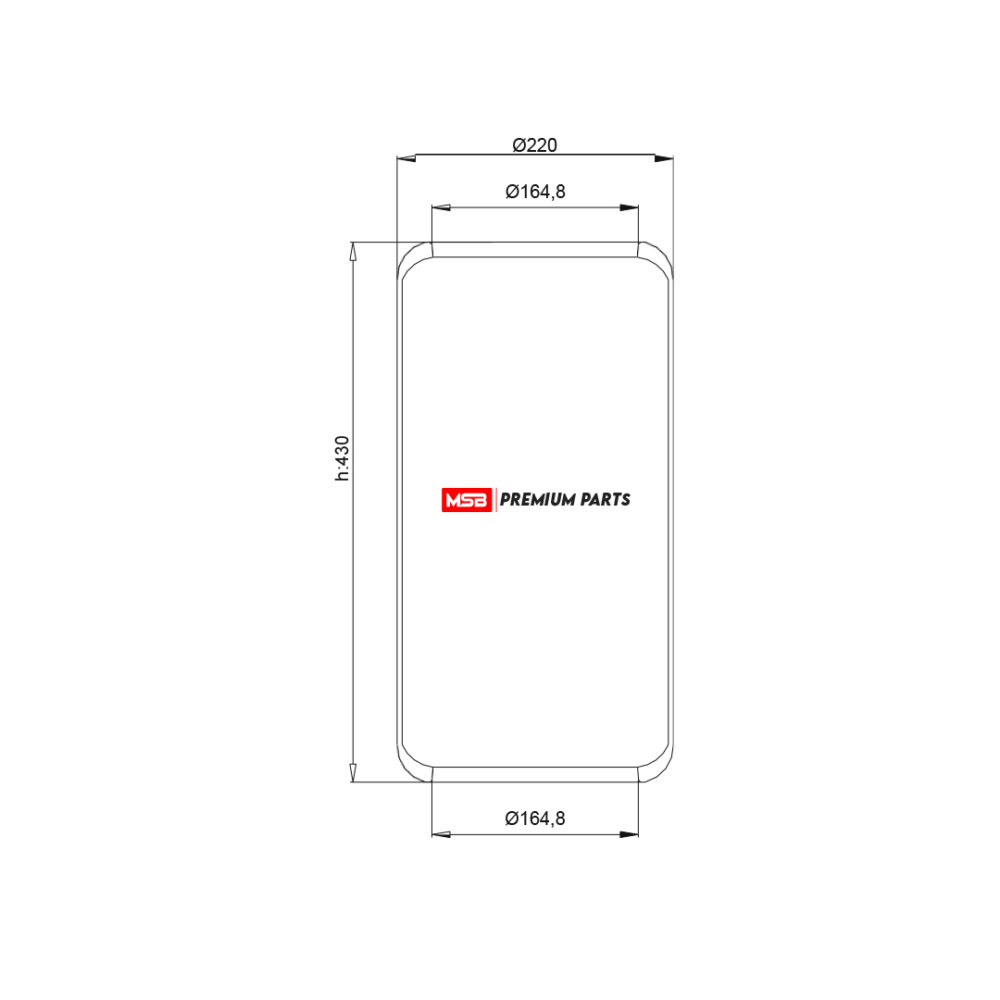 MSB 54897 Air Spring