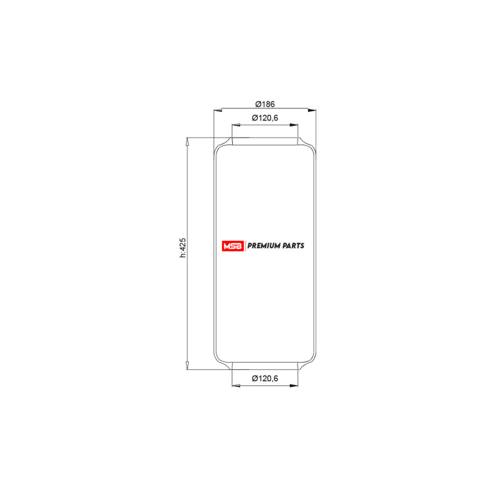 MSB 54927 Air Spring