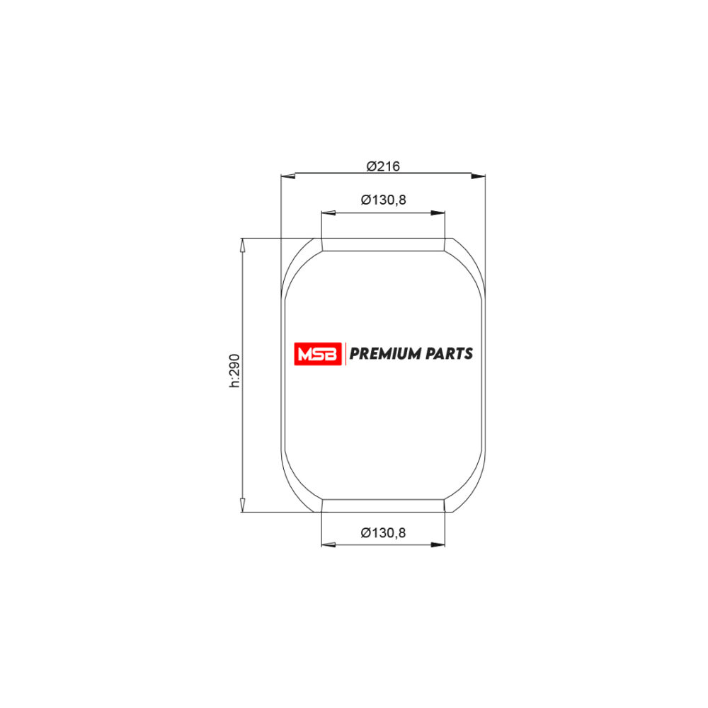 MSB 54943 Air Spring